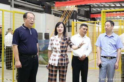 安徽省副省長(zhǎng)周喜安一行到成都中建材調(diào)研